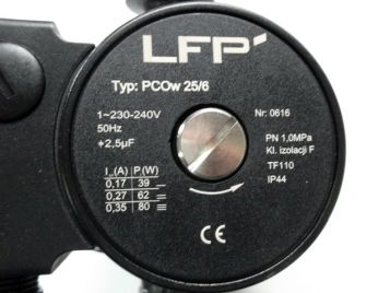 Pompa C.O. Leszno PCO 60 25/60 180