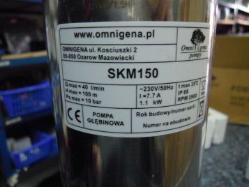 Pompa głębinowa SKM150