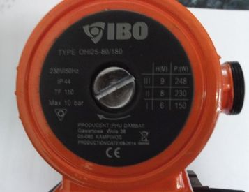 Pompa do c.o. IBO OHI 25/80-180