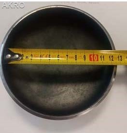 Denko stalowe dennica do spawania 5 " 133 mm