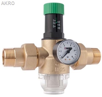 HERZ reduktor ciśn. DN15 1/2 1,56 bar z filtrem