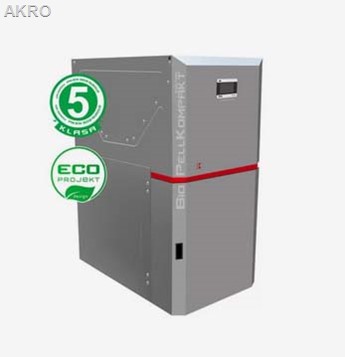 Kocioł na pellet BioPellKompakt II12 kW palnik HARNAŚ