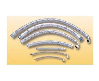 Wąż antywibracyjny 1" w/z z kolanem - 70cm