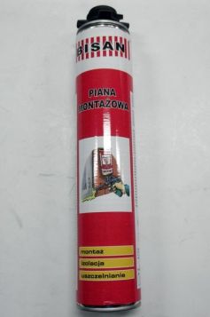 Piana montażowa BISAN na pistolet 750ml.