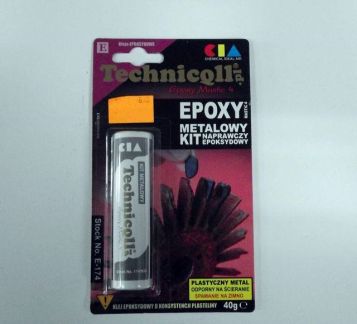 Kit epoksydowy metalowy 40g.