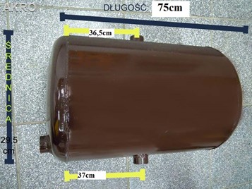 Naczynie wzbiorcze czarne 60l. G1"