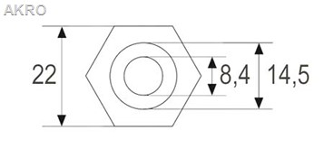 Kieszeń termometra 1/2" długa - 200mm