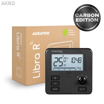 AURATON LIBRA R Carbon Regulator Czarny
