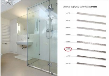 Odpływ liniowy PRODMAX INOX P006 100cm.