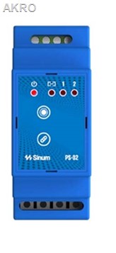 TECH SINUM PS-02 Przekaźnik bezprzewod. DIN
