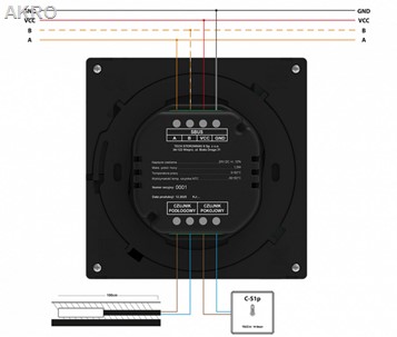 Tech sterownik SINUM CP-04 Panel multifunkcyjny z