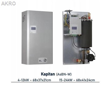 Kocioł elektryczny Kapitan (AsBN-W) 6kW 031