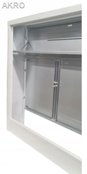 Szafka natynkowa do 8 z półką na automatyke WYSOKA