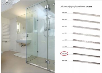 Odpływ liniowy PRODMAX INOX P007 70cm.