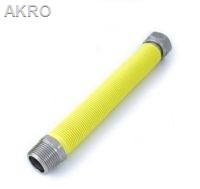 Wąż do gazu 3/4" wz 13-22cm rozciągliwy nierdzewny