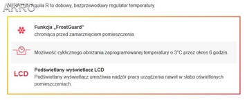 AURATON AQUILA R Carbon regulator bezprzewodowy Czarny