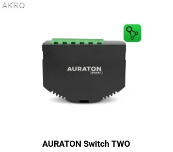 AURATON SMART Switch TWO 2-kanałowy moduł wyk.