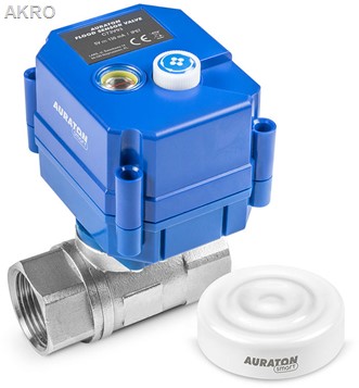 AURATON SMART Water STOP 1" SET czujnik+zawór