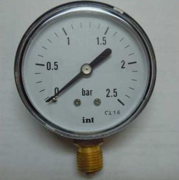 Manometr 2,5bar-63mm-1/4" BOCZNY