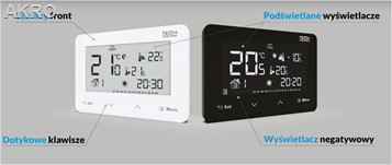 TECH ST-293zv3 dwustanowy BIAŁY przewodowy p/t