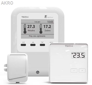 Regulator Wi-Fi OT TECH -3-elementy OpenTherm 124 do sterowania temperaturą