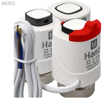 Siłownik STE30-230/NC-podłogówka M30x1,5 230V 303