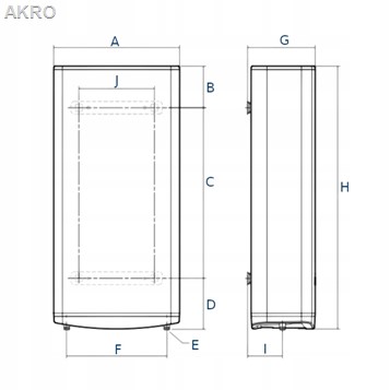 Ariston VELIS EVO 50L elektryczny ogrzewacz wody k