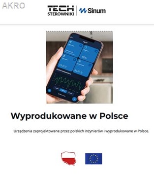 TECH SINUM PS-08m 230 Moduł przekaźnika na szynę