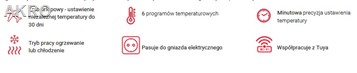 AURATON ORION regul.temp.z gniazdkowym stero. urzą