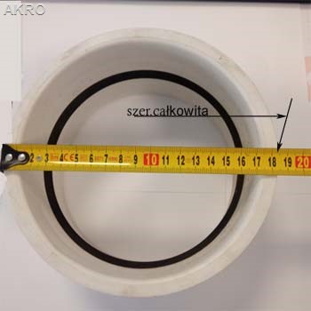 PCV 160 przejście szczelne ścianę dla rury 160mm