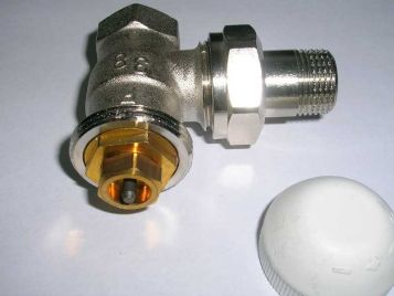 Zawór grzejnikowy termostatyczny 3/8" kątowy Herz M28