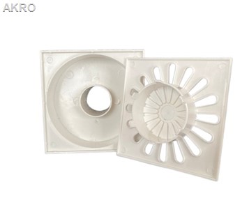 Kratka ściekowa 15x15 50 plastik pion pionowa