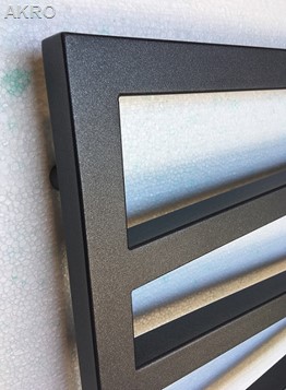 Grzejnik łazienkowy dekoracyjny IOS 140x52 GRAFIT