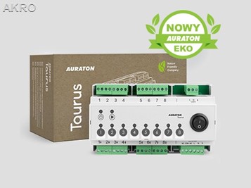 AURATON TAURUS (dawniej 8D PRO) listwa przewodowa 8 regulatorów