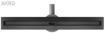 Odpływ szczelinowy NEOX SLIM PRO REA czarny 90cm