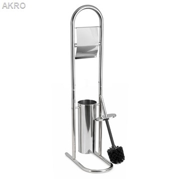 Stojak łazienkowy na papier i szczotkę wc