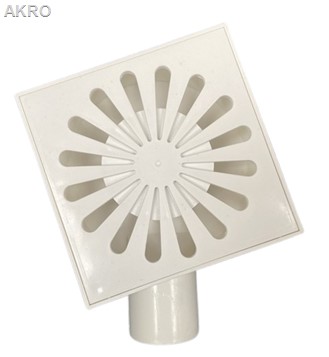 Kratka ściekowa 14x14 50 plastikowa boczna
