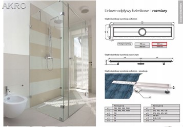 Odpływ liniowy PRODMAX INOX P002 90cm