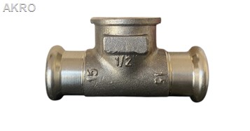 Miedź Trójnik SANHA PURAPRESS 15x 1/2''GWx15