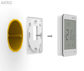 Tech sterownik SINUM RI-1 Plus BIAŁY Regulator pok