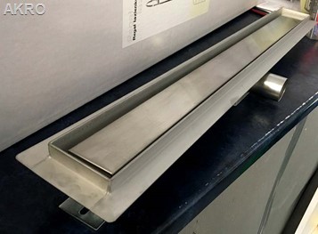 Odpływ liniowy prysznicowy SANITLINE CERAMIK 90cm 2w1 odwodnienie