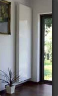Grzejnik panelowy płaski dekoracyjny pionowy VERTEX PLAN V20 1800x400 1013W