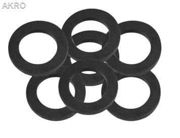 Uszczelka dwuzłączki gumowa 1'' płaska 27x38x2 SBR