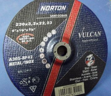 Tarcza do metalu 230x3,2 NORTON