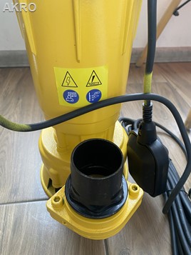 Pompa zatapialna WQ SEKATOR 1500 z rozdrabniaczem
