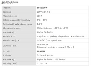 ENGO ONE EONE230WPROMOPACK+EGATEZB Zestaw BIAŁY