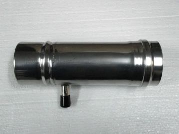 Wkład kominowy jednościenny odskraplacz 0,25 80mm kwasówka