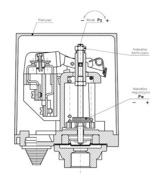 Wyłącznik ciśnieniowy do hydroforu LCA-1 0,4 Mpa