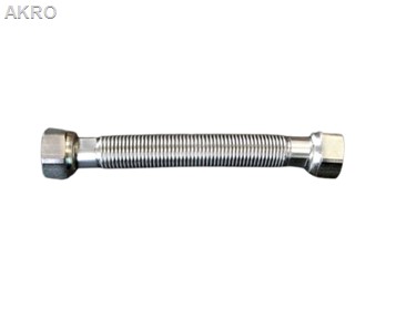 Wężyk do wody nierdzewny 1/2" 220mm-420mm WW