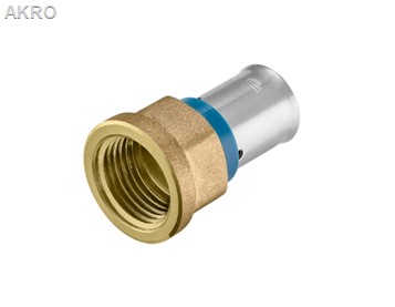 Mufa zaprasowywana 16x1/2" gwint wewnętrzny szczęka U